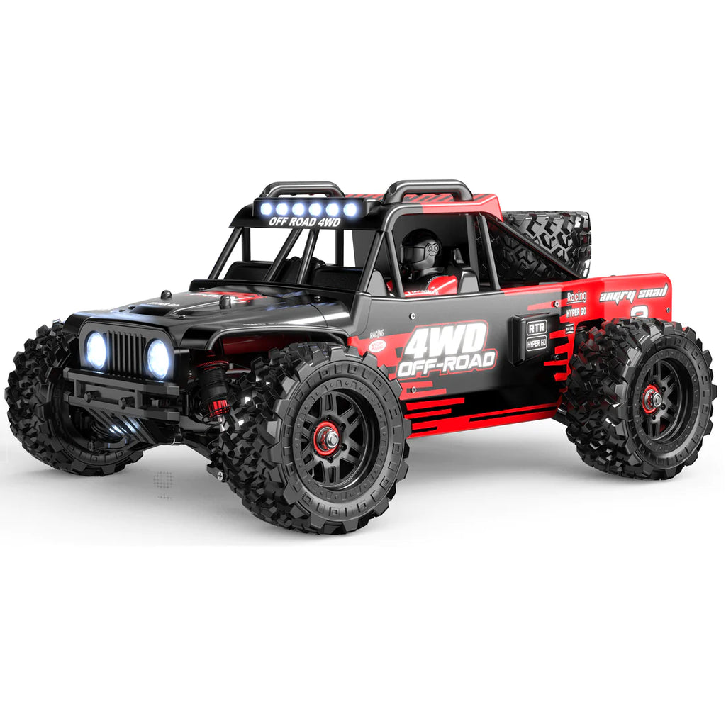 MJX Hyper GO - 14209 1/14 4WD Brushless Desert Truck - rood / zwart