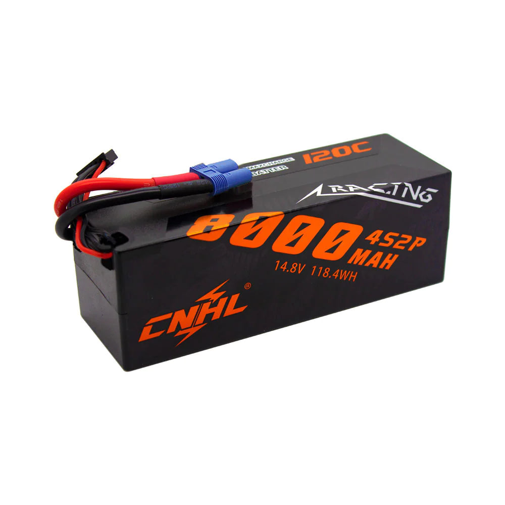 CNHL 8000mAh 14.8V 4S-120C Lipo Batterij - EC5