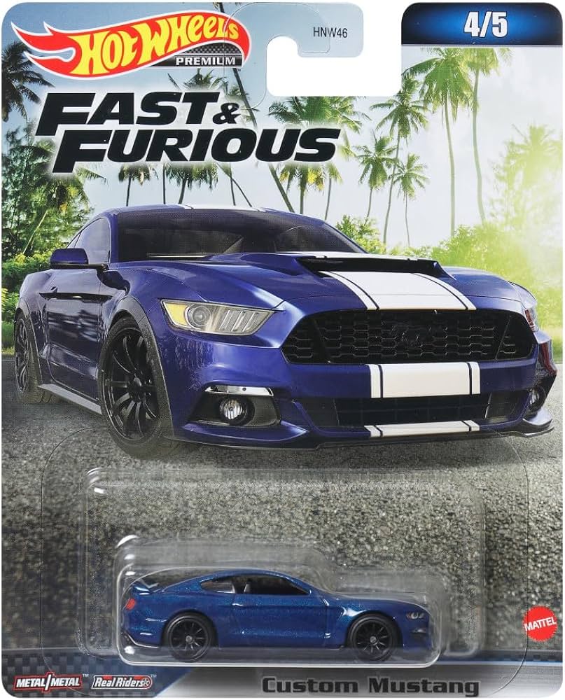 Hot Wheels Premium Fast & Furious - Custom Mustang (4/5)