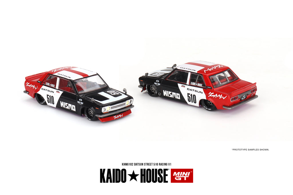 KAIDO HOUSE X MINI GT 102 - Datsun Street 510 Racing V1