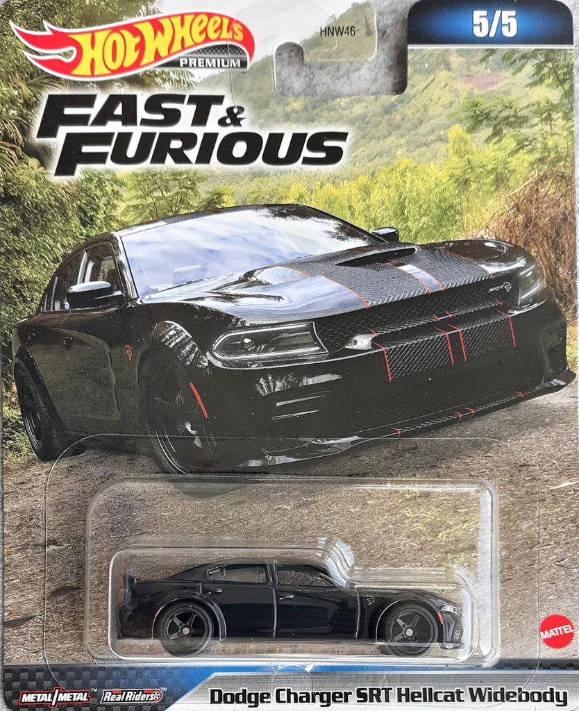 Hot Wheels Premium Fast & Furious - Dodge Charger SRT Hellcat Widebody (5/5)