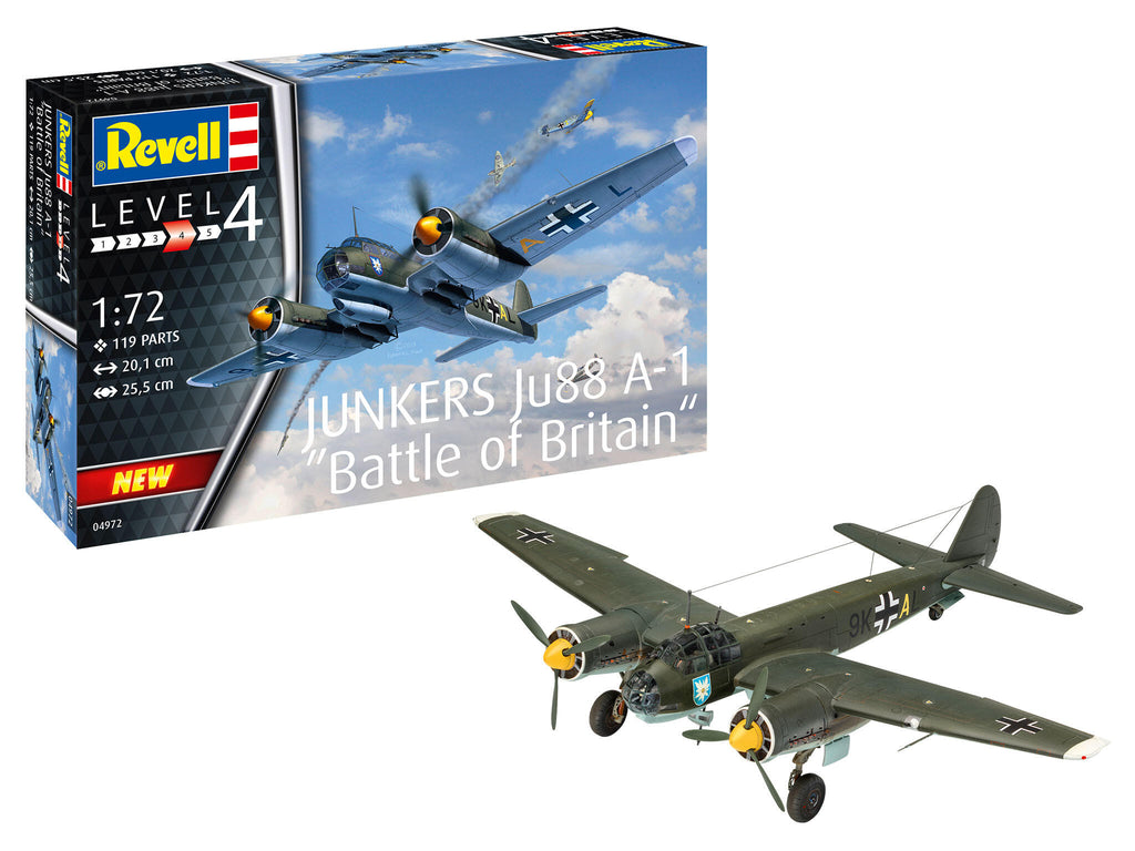 Revell 04972 - 1/72 Junkers Ju88 A-1 "Battle of Britain"