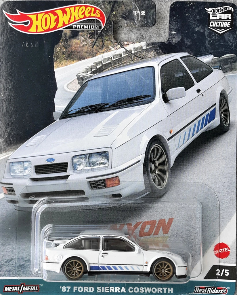 Hot Wheels Premium Car Culture Canyon Warriors - '87 Ford Sierra Cosworth (2/5)
