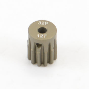 FASTRAX 32DP 12T ALUMINIUM PINION GEAR (3.175 mm as)