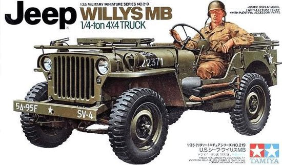 Tamiya 35219 - 1/35 US Jeep Willys MB