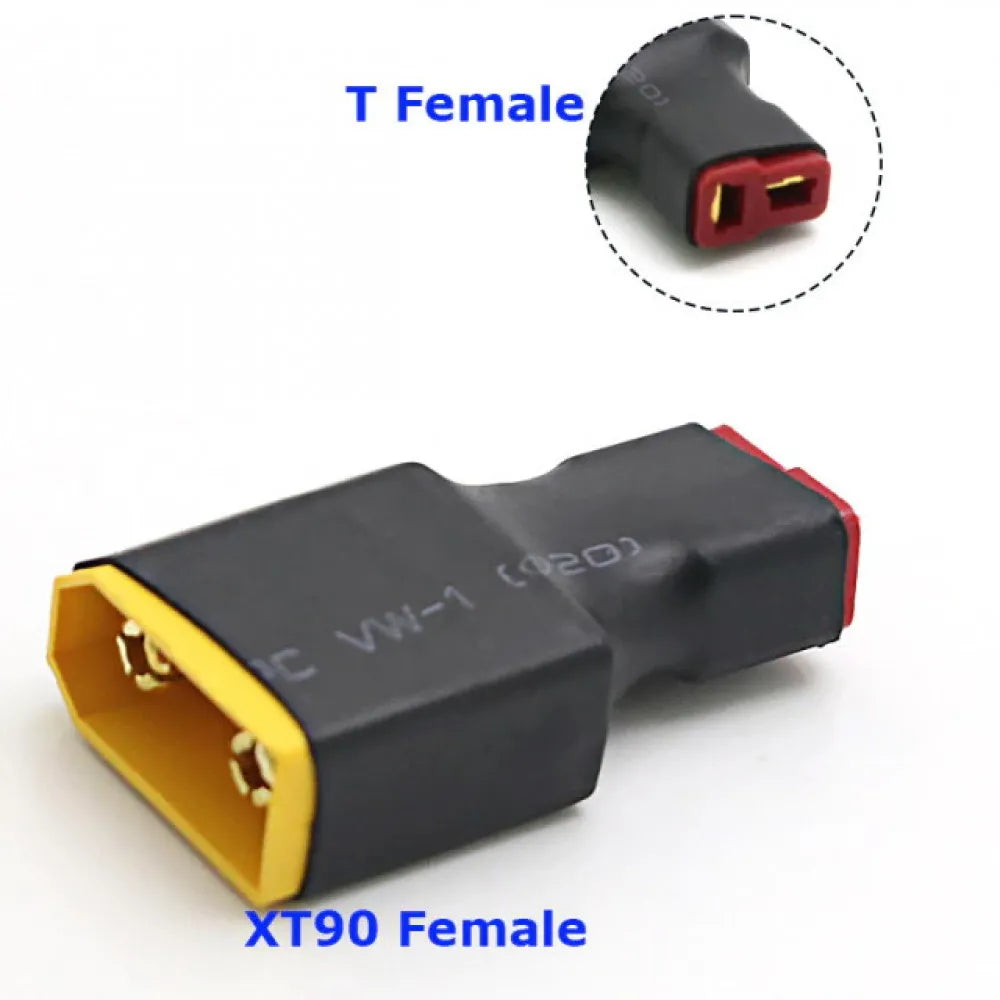 LINSYRC 4-Pack Adapter Socket XT90 stekker op stekker T Deans voor RC Car Plane Lipo ESC batterij (draadloos) (xt90 vrouwelijk naar stekker -T Dean mannelijk LINSYRC 4-Pack Adapter Socket XT90 stekker op stekker T Deans voor RC Car Plane Lipo ESC batterij (draadloos) (xt90 vrouwelijk naar stekker -T Dean mannelijk