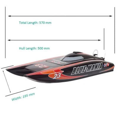 Blue mania online rc boat