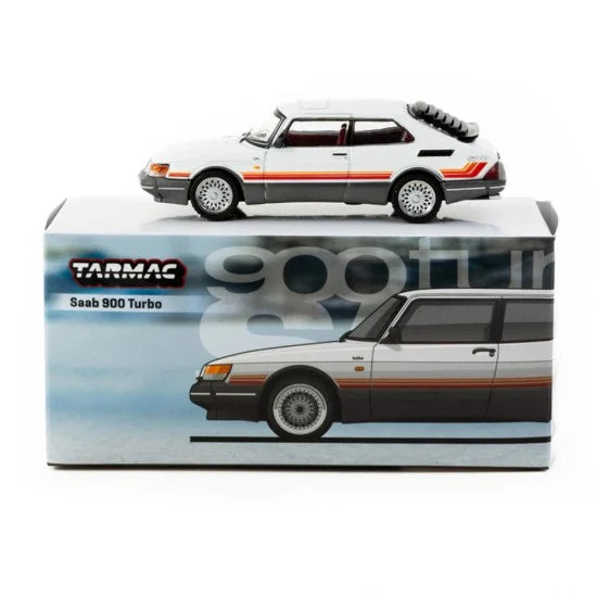 Tarmac Global 64 - Saab 900 Turbo (white)