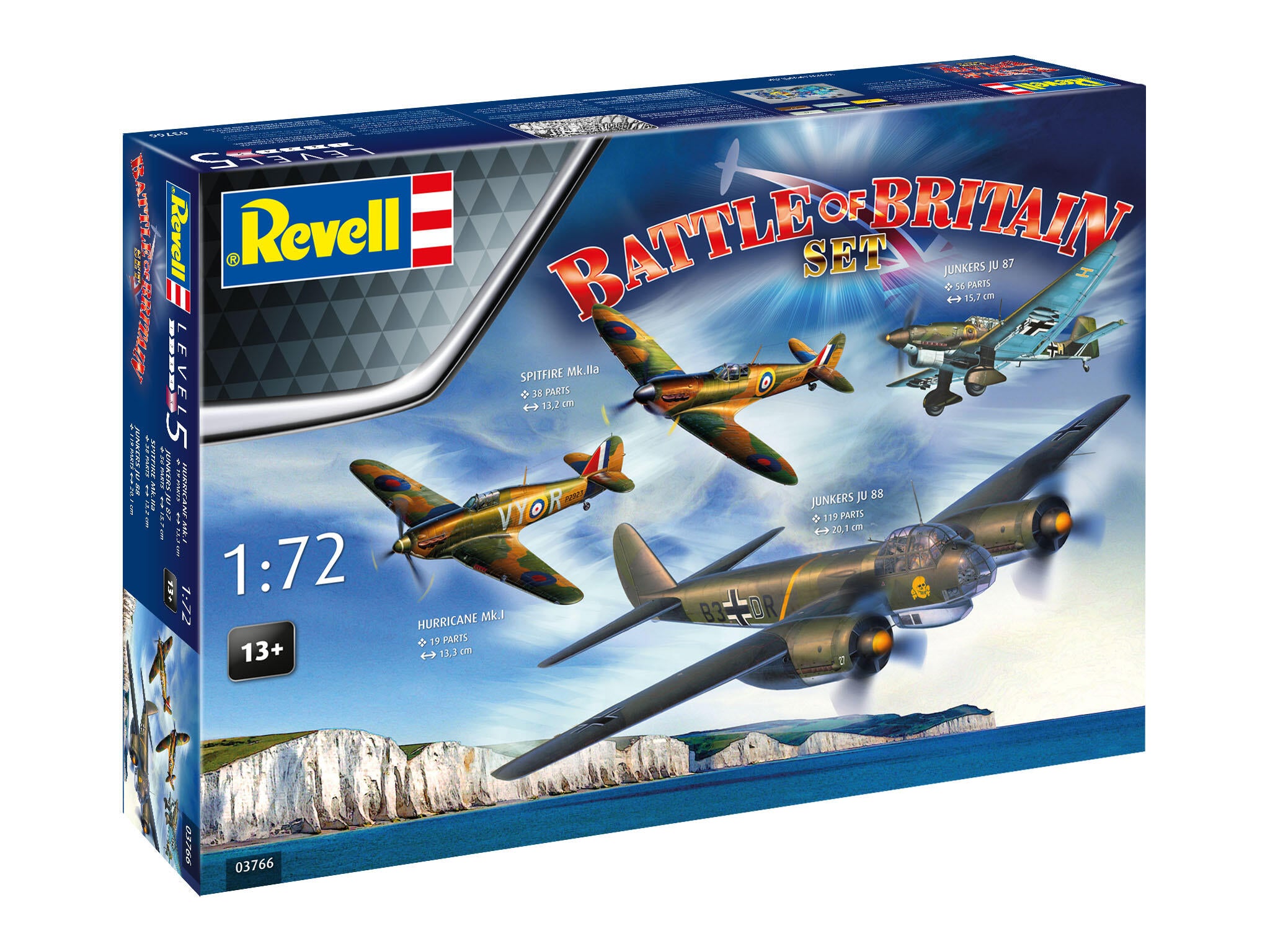 Revell 03766 - 1/72 Battle of Britain 85th Anniversary Set (4 vliegtuigen)