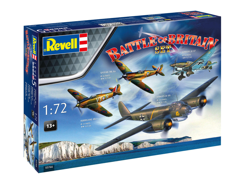 Revell 03766 - 1/72 Battle of Britain 85th Anniversary Set (4 vliegtuigen)