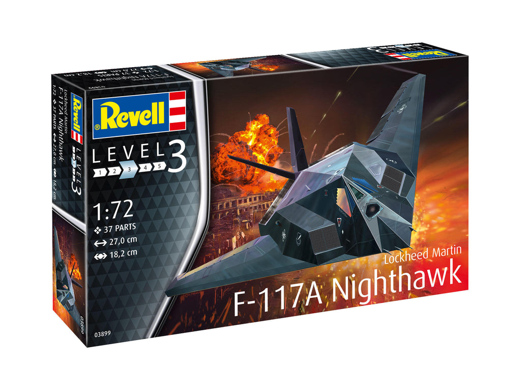 Revell 03899 - 1/72 Lockheed Martin F-117A Nighthawk Stealth Fighter