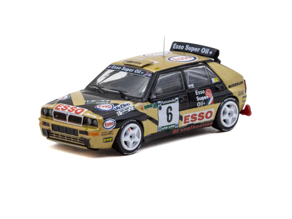 Tarmac Works - LANCIA DELTA HF INTERGRALE #6 PIERO LONGHI ECR PIANCAVALLO RALLY WINNER 1993