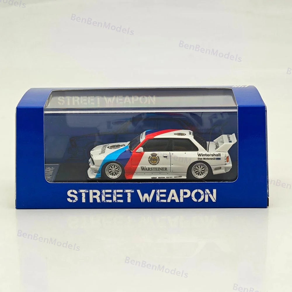 Street Weapon 208 - BMW LTO E30 *Warsteiner*, white/blue/red