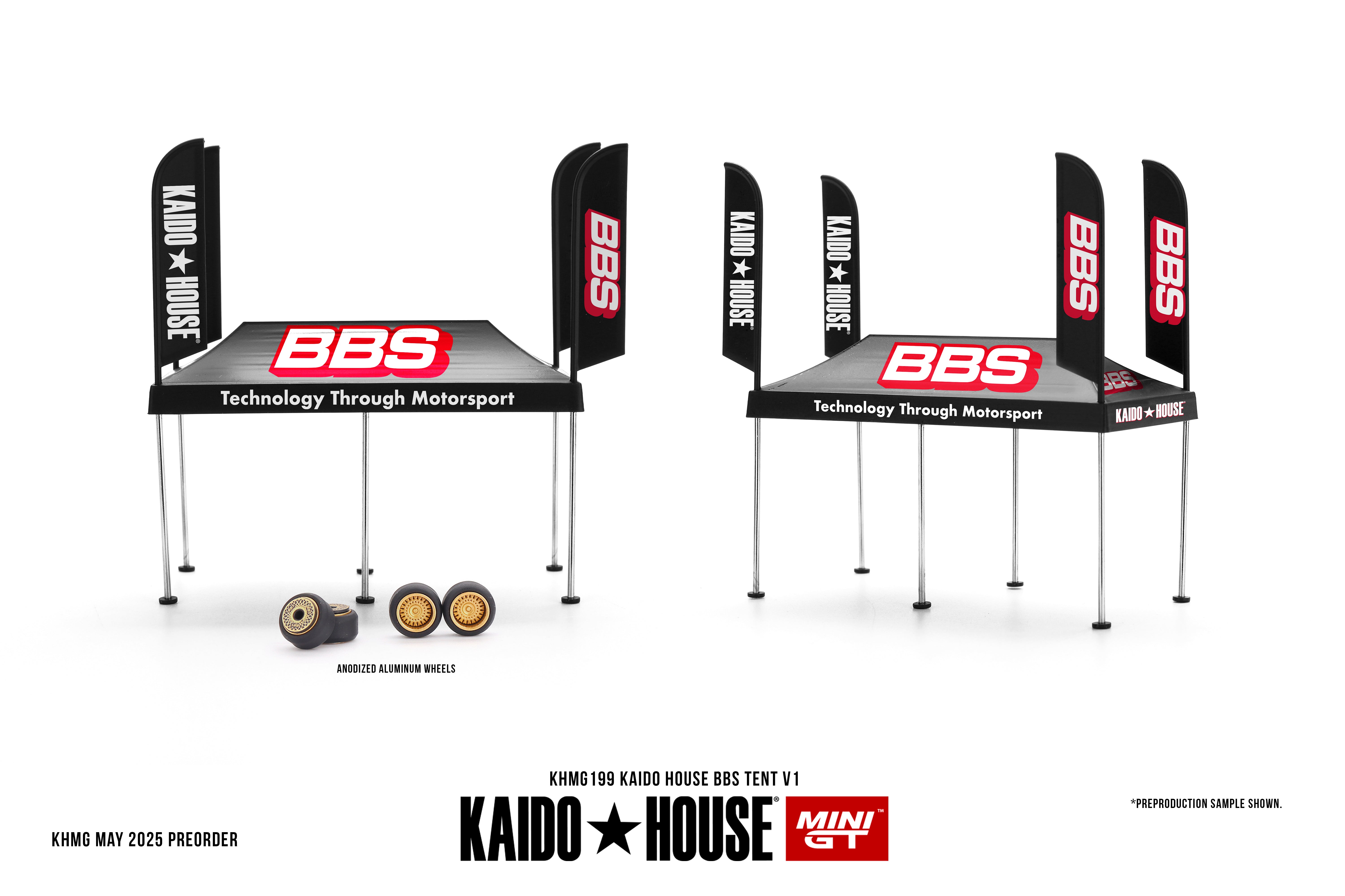 KAIDO HOUSE X MINI GT 0199 - Kaido House BBS Tent V1