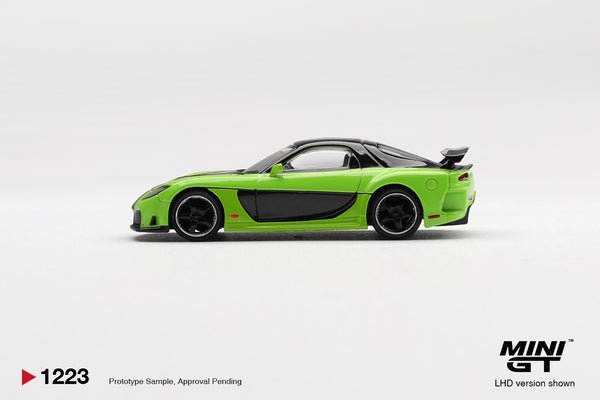 MINI GT 1223 - Mazda RX-7 VeilSide Fortune7 Green