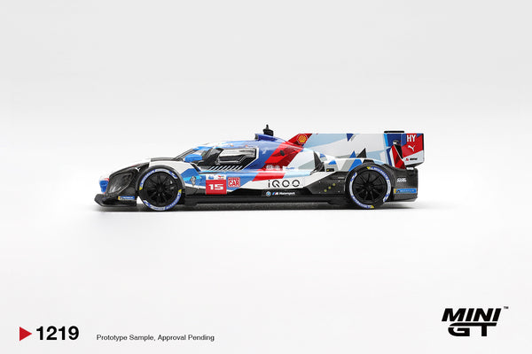 MINI GT 1219 - BMW M Hybrid V8 Hypercar #15 BMW M TEAM WRT 2024 Le Mans 24 Hrs