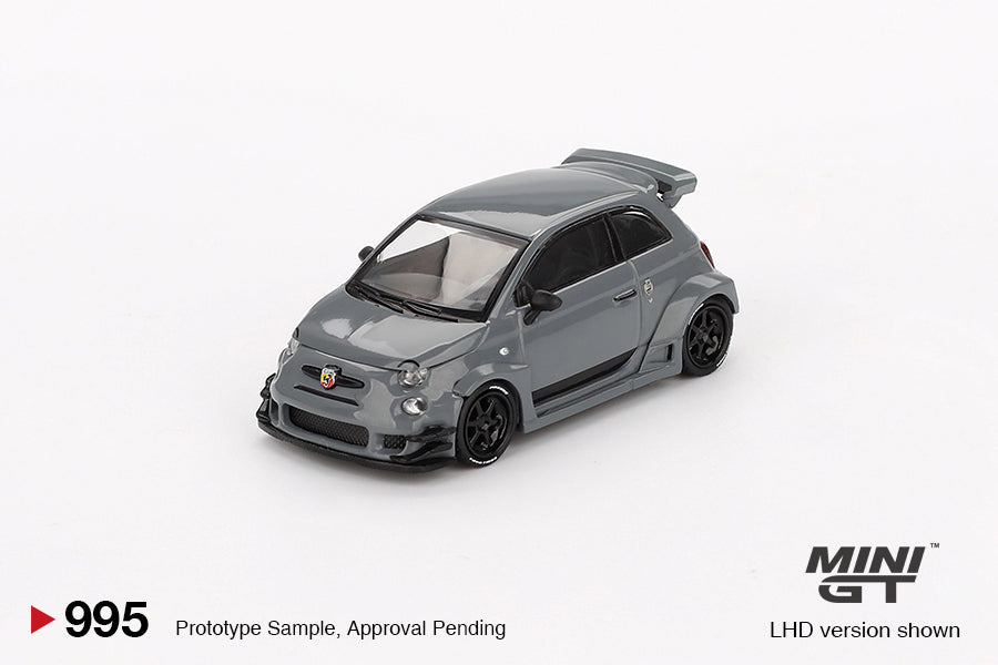 MINI GT 0995 -Abarth 595 LB-WORKS x Abas Works Grey