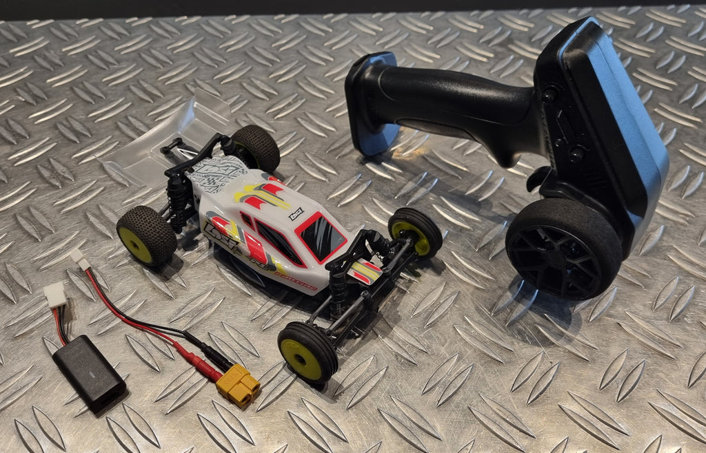 Losi 1/24 Micro-B 2WD Buggy RTR - Wit