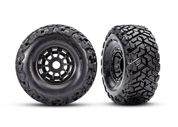 Traxxas TRX10272 - Tires & wheels, assembled, glued, left (1), right (1)