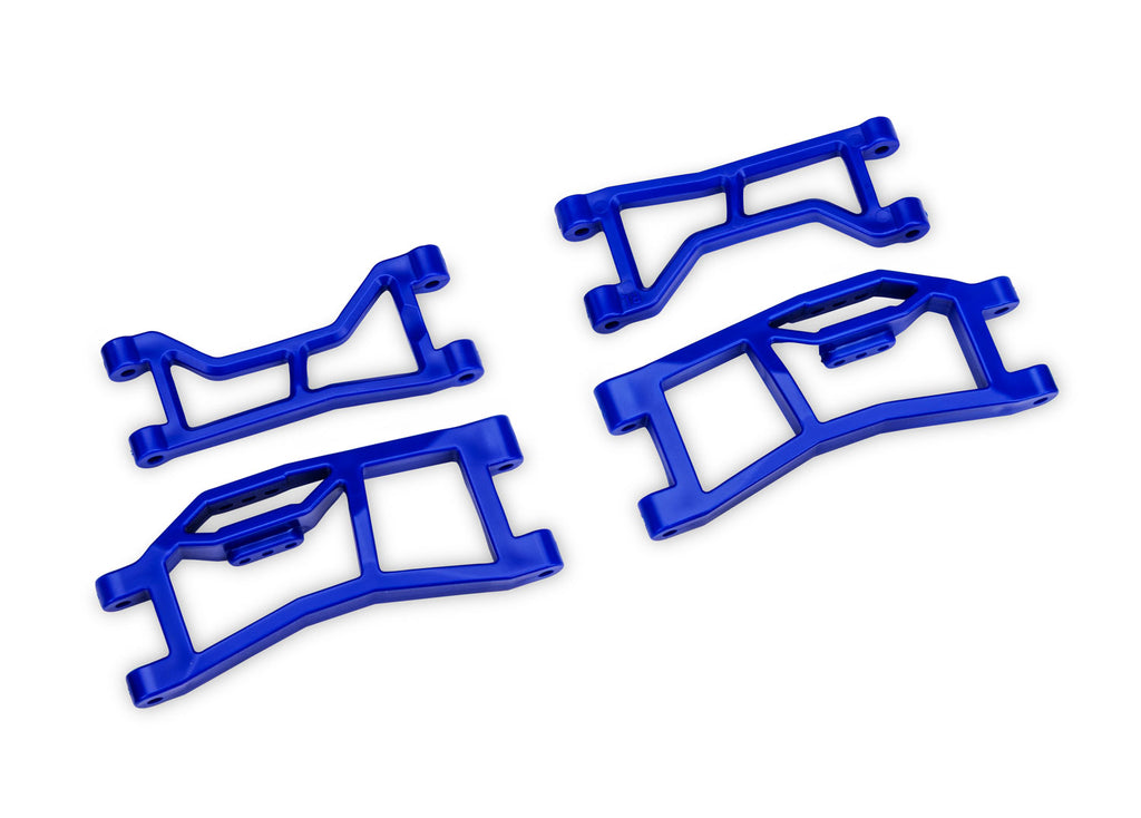 Traxxas TRX10727-BLUE - Blue WideMaxx Rear Upper & Lower HD Suspension Arms