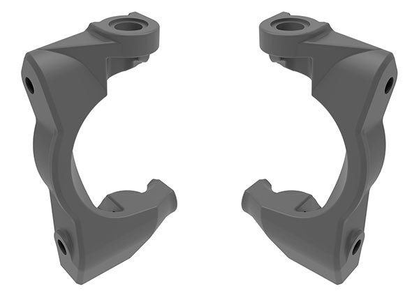 Traxxas TRX10732-GRAY - Caster blocks (c-hubs), left & right (gray)
