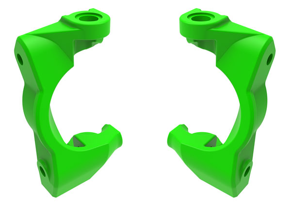Traxxas TRX10732-GRN - Caster blocks (c-hubs), left & right (green)