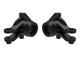 Traxxas TRX10736-BLK - Steering blocks, left & right (black)