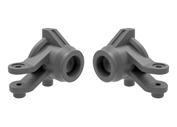 Traxxas TRX10736-GRAY - Steering blocks, left & right (gray)
