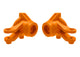 Traxxas TRX10736-ORNG - Steering blocks, left & right (orange)
