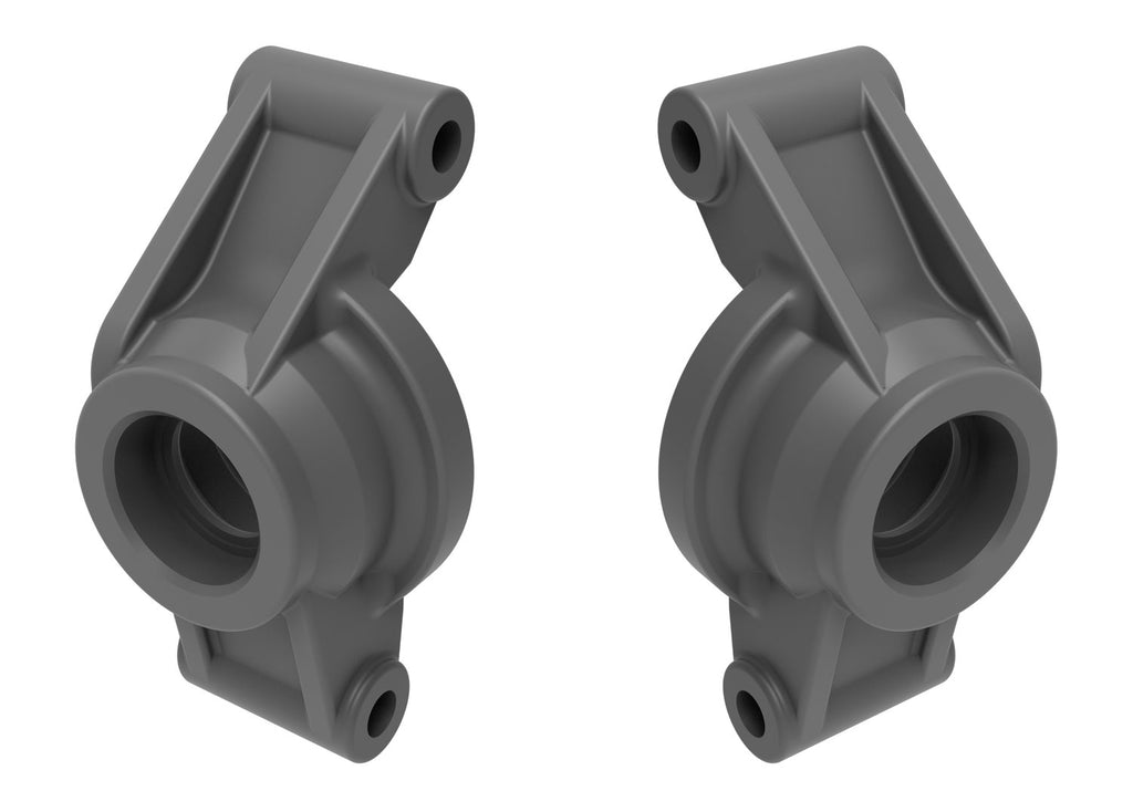 Traxxas TRX10752-GRAY - Carriers, stub axle (gray) (rear) (left & right)