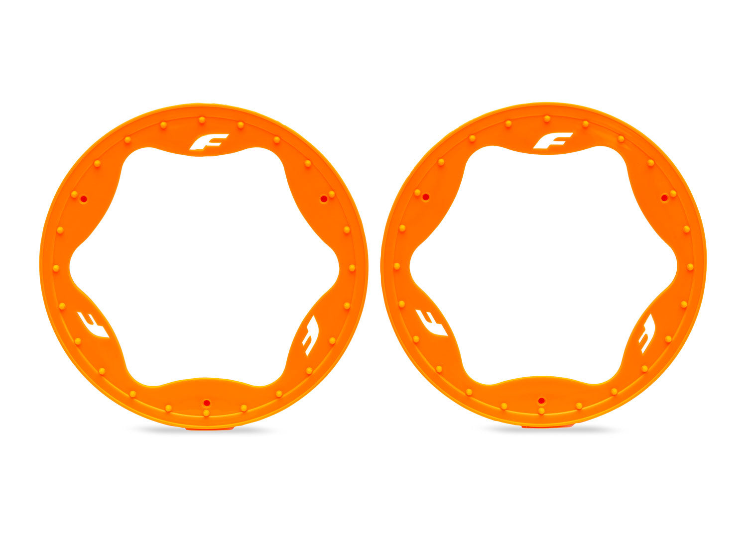 Traxxas TRX10948-ORNG - 4.3" Orange Rear Beadlock Rings (2)