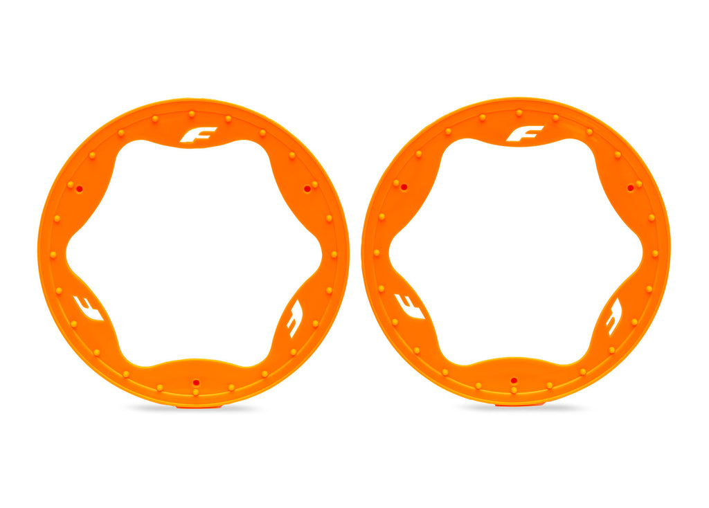 Traxxas TRX10948-ORNG - 4.3" Orange Rear Beadlock Rings (2)