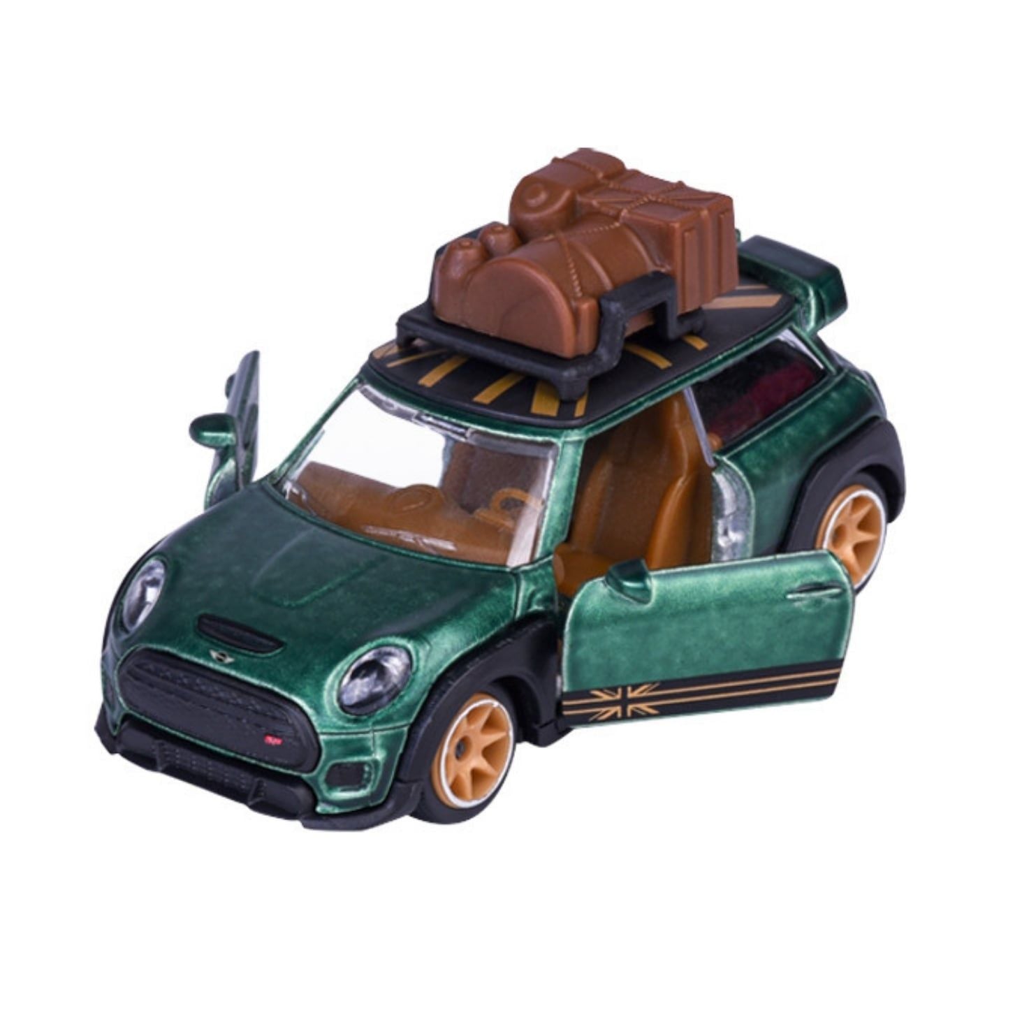 Majorette Mini Deluxe Cars - Mini John Cooper Woirks GP Green
