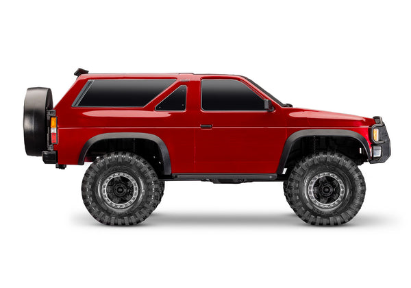 TRAXXAS TRX-4 NISSAN PATHFINDER CRAWLER CLIPLESS - RED