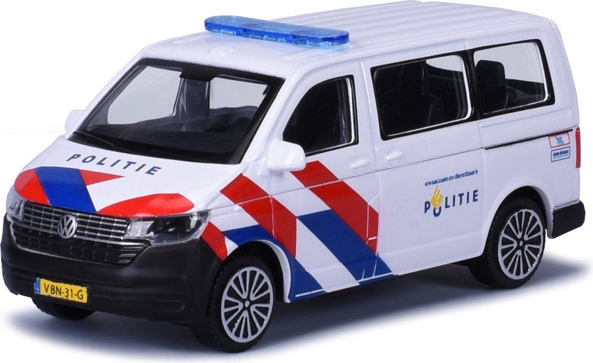 BBurago 1:43 - VW Transporter politie Nederland