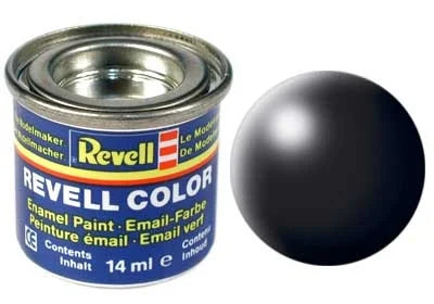 Revell Email modelbouwverf 32302 - 14ml Zwart Zijdemat 302