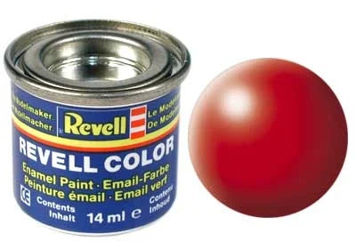 Revell Email modelbouwverf 32332 - 14ml Neon rood Zijdemat 332