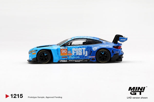 MINI GT 1215 - BMW M4 GT3 EVO #90 FIST Team AAI 2025 China GT