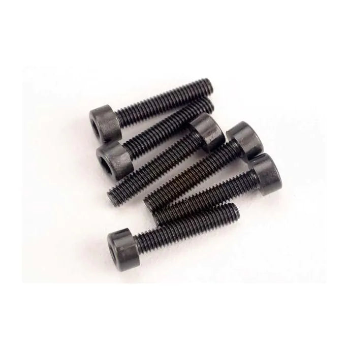 Traxxas TRX2586 - Head screws, 3x15mm cap-head machine (hex drive) (6)