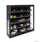 Triple 9 - (Hang)vitrine, 5 laags zwart (zonder spiegel), o.a. voor 1/64 modelauto's