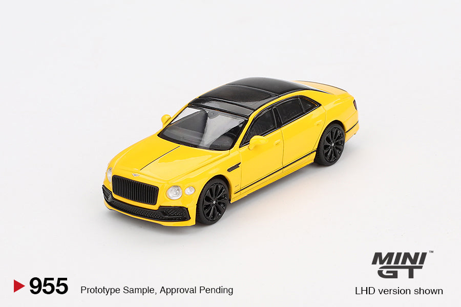 MINI GT 0955 - Bentley Flying Spur Monaco Yellow