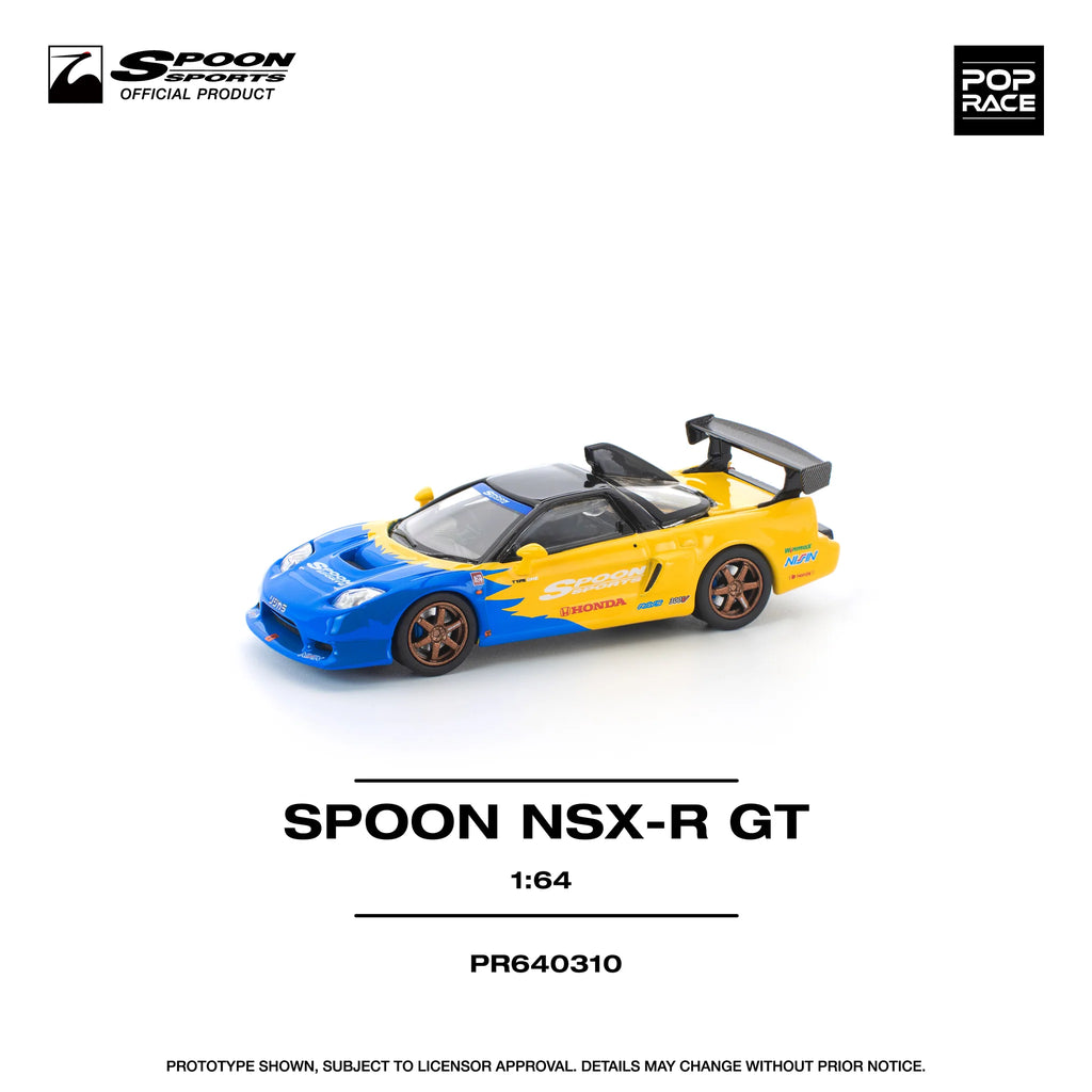 Pop Race 0310 - Spoon NSX-R GT, yellow/blue