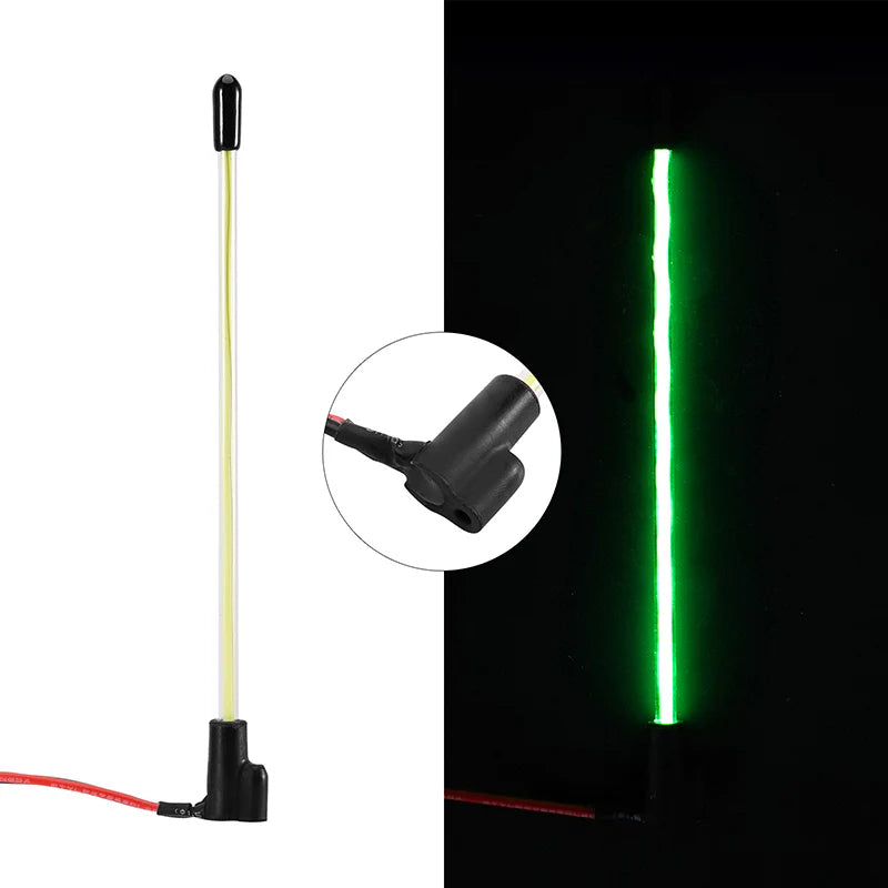 INJORA L43-BL - LED Whip Light groen