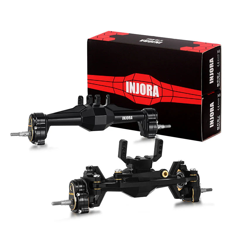 INJORA 4M-104BRFR - Diamond Portal Axles +5mm voor 1/18 TRX4M