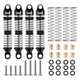INJORA 4M-24BS-4 -   INJORA 53mm Aluminum Threaded Oil Shocks for 1/18 TRX4M
