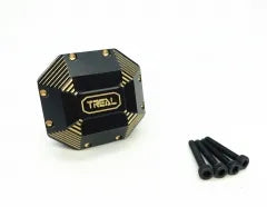 Treal Brass Diff Cover 84g Heavy Weight Differential Cover for Element RC Enduro