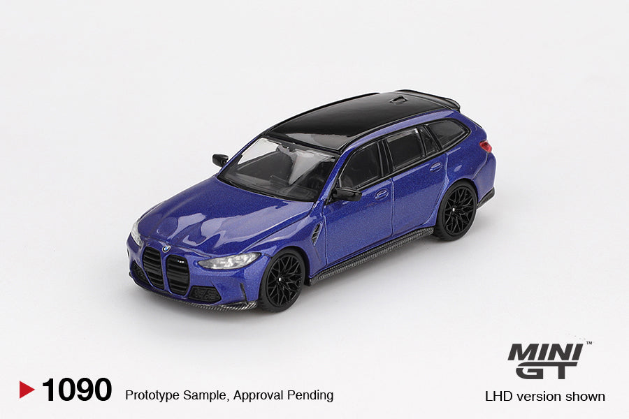 MINI GT 1090 - BMW M3 Competition Touring Portimao Blue Metallic
