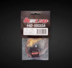 Power HD PHD-1900A - Power HD mini servo met kunststof tandwielen