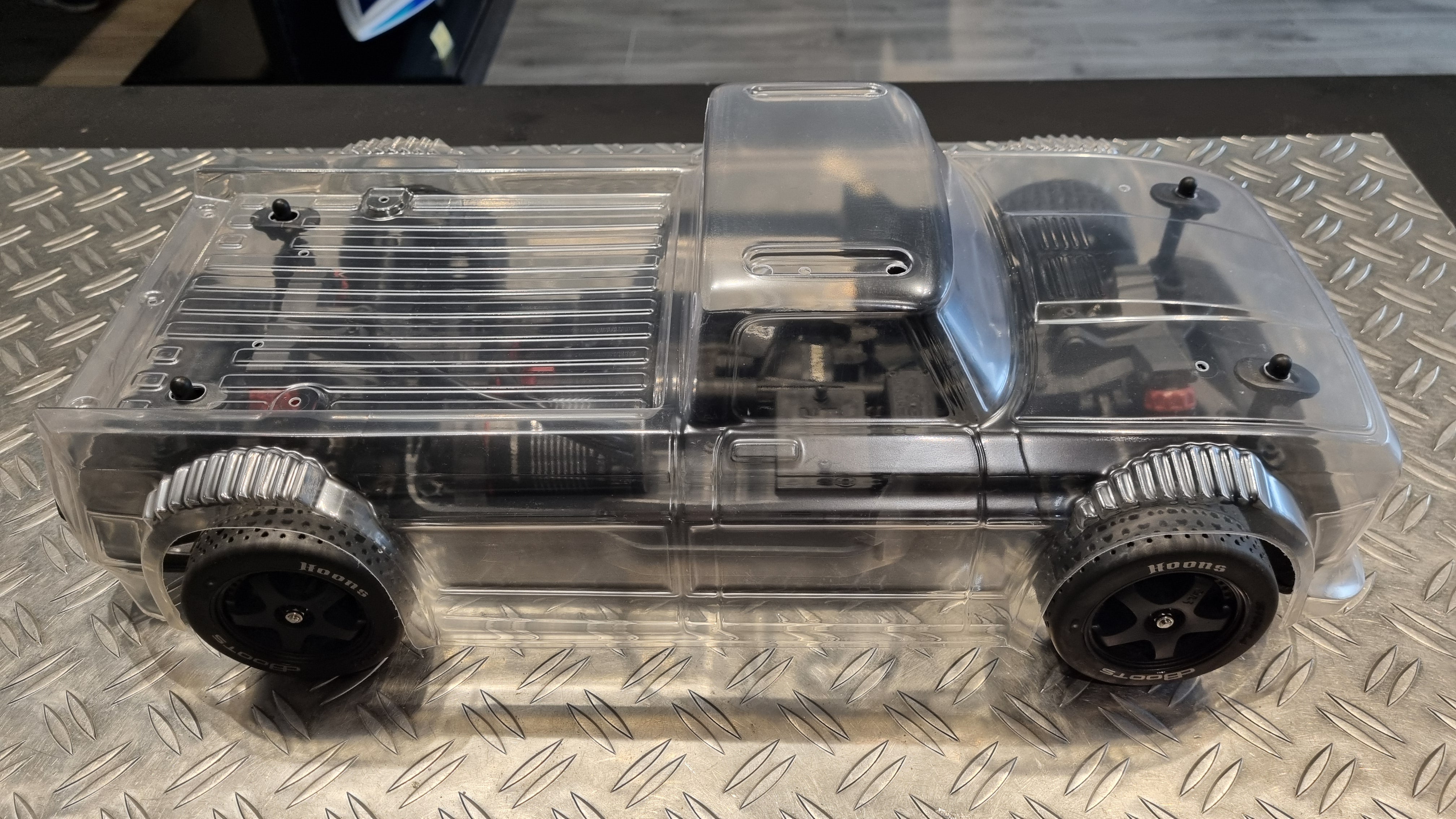 Arrma Infraction 4x4 3S BLX 1/8 - Zonder ESC, zonder zender/ontvanger met 4268 2600KV Hobbywing motor