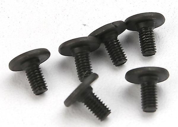 Traxxas TRX3932 - Screws, 3x6mm flat-head machine (hex drive) (6)